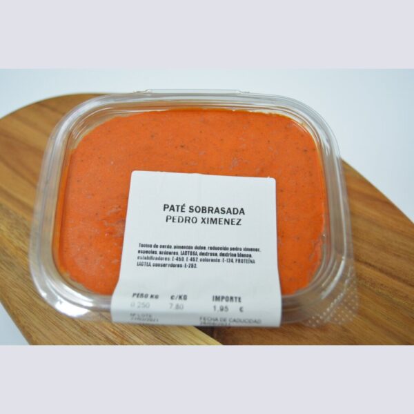 89229#Paté de Sobrasada Pedro Ximenez PACK 4 UNID.