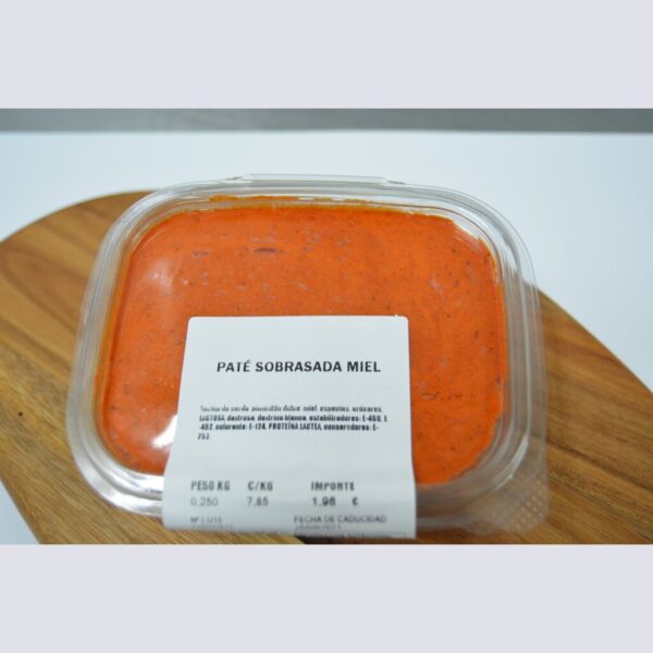 89230#Paté de Sobrasada Miel PACK 4 UNID.