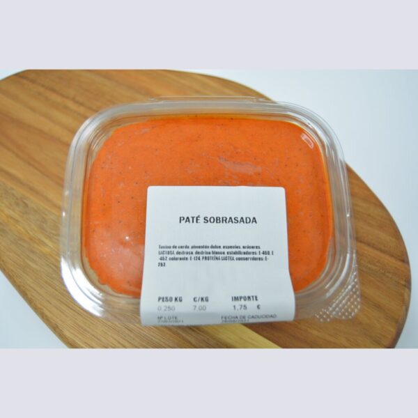 89231#Paté de Sobrasada PACK 4 UNID.