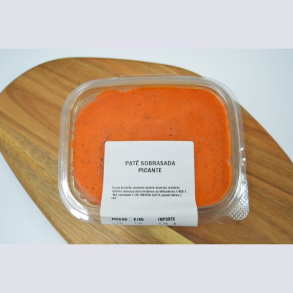 89233#Paté de Sobrasada Picante PACK 4 UNID.