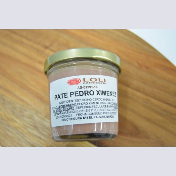 89209#Paté de Pedro Ximenez lo