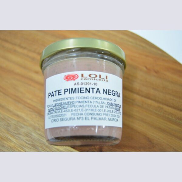 89211#Paté de Pimienta Negra
